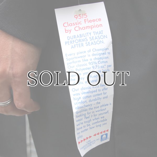 画像12: Champion (チャンピオン) ロゴ刺繍入りクルーネックスウェット【MADE IN U.S.A】『米国製』/ デッドストック (12)