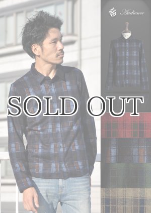 画像: プレッピーチェックジャガード長袖シャツ【MADE IN JAPAN】 / Upscape Audience