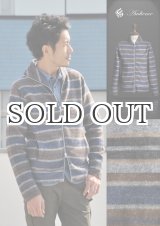 画像: ハスキーボーダー起毛ショールジップブルゾン【MADE IN JAPAN】 / Upscape Audience