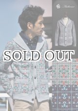 画像: ノルディックキルトジャガードカーディガン【MADE IN JAPAN】 / Upscape Audience