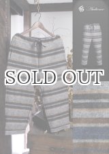 画像: ハスキーボーダー起毛クロップドイージーパンツ【MADE IN JAPAN】[Lady's] / Upscape Audience