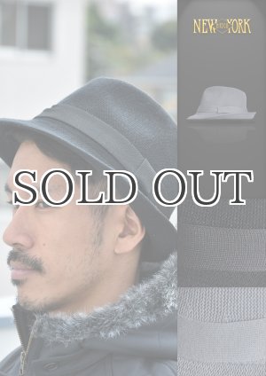 画像: "SEWN FEDORA"カジュアルハット (#7129) / NEW YORK HAT