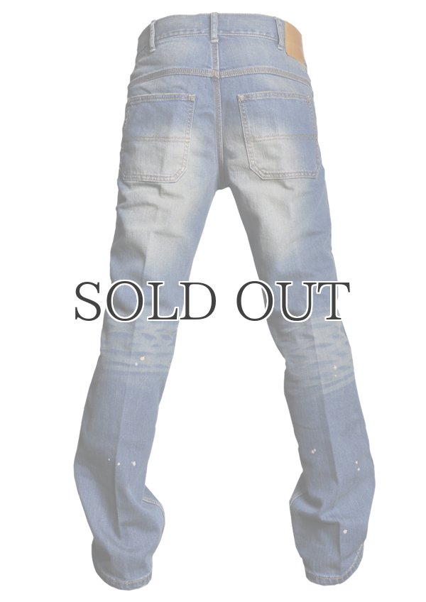 画像9: ヴィンテージウォッシュ4ポケペインターストレッチデニムパンツ / Audience (9)