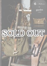 画像: チェコ軍ハンドメイドリメイクトグルボタンショルダーバッグ【MADE IN JAPAN】 【送料無料】 / Audience × garden TOKYO