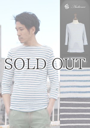 画像: リネンスペック染3Bボートネックカットソー【MADE IN JAPAN】 / Upscape Audience