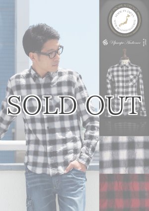 画像: オンブレーチェックボタンダウン長袖シャツ【MADE IN JAPAN】 / Upscape Audience