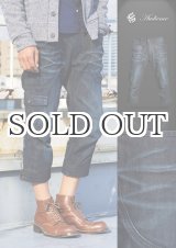 画像: 国内ブラスト加工ガーデニングクロップドパンツ / Audience