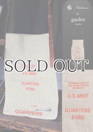 画像: アメリカ軍バンクポーチハンドメイドリメイクフラットトートバッグ 【RE-STOCK】 / Audience × garden