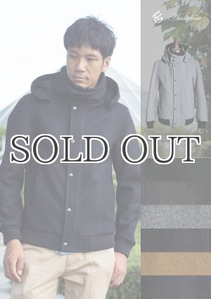 画像: プレミアムウールメルトンフードブルゾン 【RE-STOCK】 / Audience