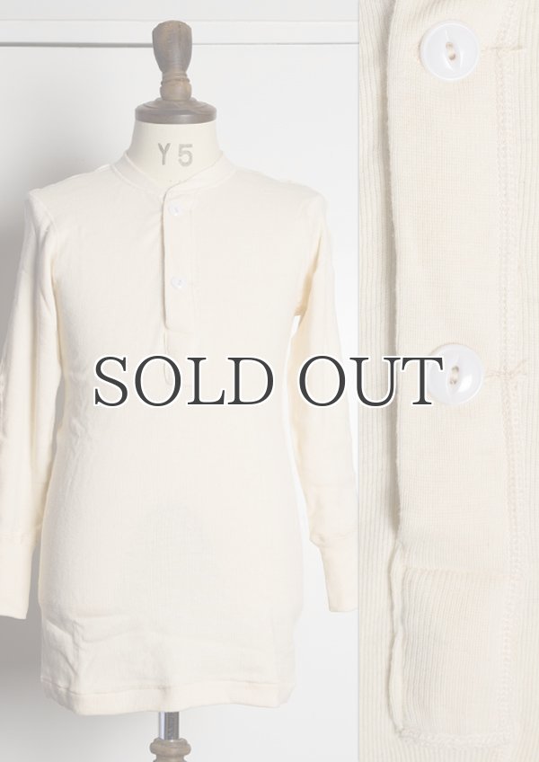 画像14: デッドストック U.S.ARMY ヘンリーネックアンダーウェア 【RE-STOCK】 (14)