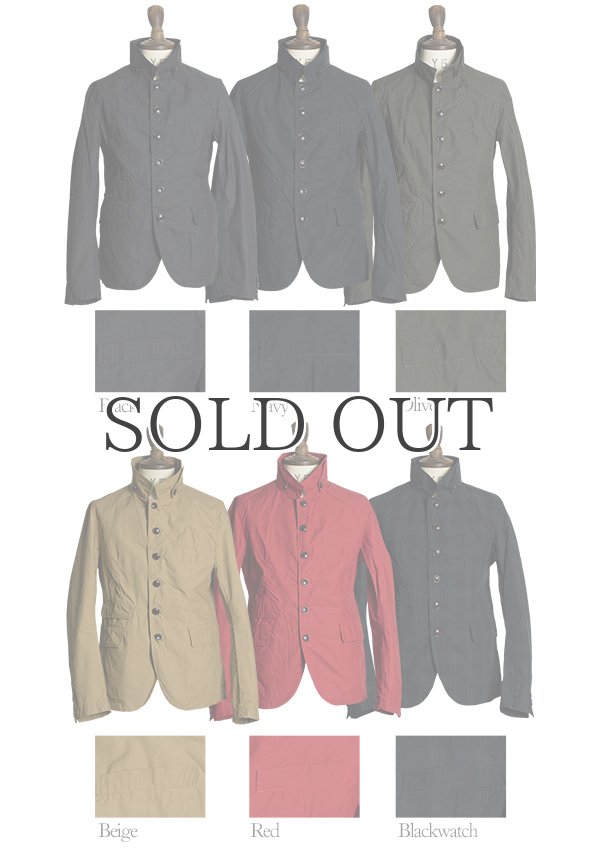 画像6: コーティングツイル6ボタンドライビングジャケット 【送料無料】 / Audience (6)