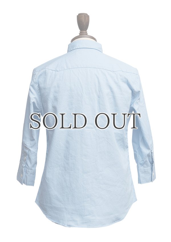 画像3: オクスフォードウエスタン七分袖シャツ【MADE IN JAPAN】 / Upscape Audience (3)