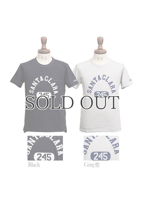 画像4: ラフィー天竺"SANTACLARA"クルーネックポケット付きカットソー[Lady's]【MADE IN JAPAN】 / Upscape Audience (4)