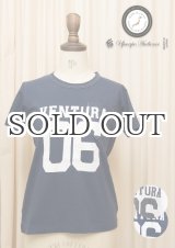 画像: ラフィー天竺"VENTURA"クルーネックポケット付きカットソー[Lady's]【MADE IN JAPAN】 / Upscape Audience