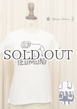 画像: ラフィー天竺"REDMOND"クルーネックポケット付きカットソー[Lady's]【MADE IN JAPAN】 / Upscape Audience