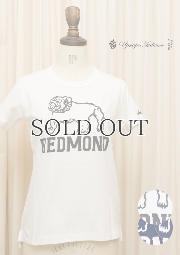 画像1: ラフィー天竺"REDMOND"クルーネックポケット付きカットソー[Lady's]【MADE IN JAPAN】 / Upscape Audience (1)
