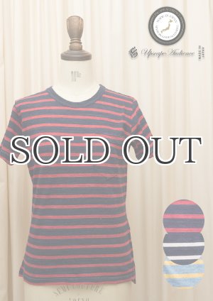 画像: スペックボーダー天竺クルーネックポケット付きカットソー[Lady's]【MADE IN JAPAN】『日本製』/ Upscape Audience