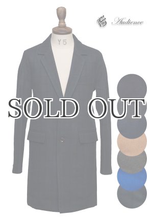 画像: ライトウールメルトンロングチェスターコート 【RE-STOCK】 / Audience