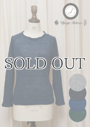 画像: Herdmans リネンフォーギーポケット付きボートネックカットソー [Lady's]【MADE IN JAPAN】『日本製』/ Upscape Audience