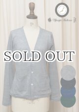 画像: Herdmans リネンフォーギー3ボタンVネックカーディガン [Lady's] 【MADE IN JAPAN】『日本製』/ Upscape Audience