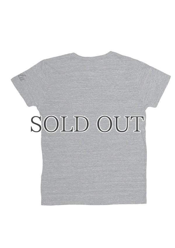 画像3: UCLA"UNIVERSITY OF CALIFORNIA LOS ANGELES"三素材混カレッジプリント半袖VネックTシャツ [Lady's] / Audience (3)