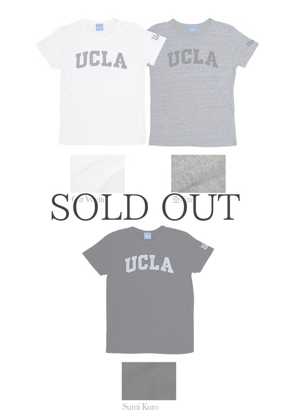 画像4: UCLA"UCLA"三素材混カレッジプリント半袖クルーネックTシャツ / Audience (4)