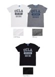 画像4: UCLA"UCLA EST.1919 BRUINS"三素材混カレッジプリント半袖クルーネックTシャツ [Lady's] / Audience (4)