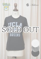 画像: UCLA"UCLA EST.1919 BRUINS"三素材混カレッジプリント半袖クルーネックTシャツ [Lady's] / Audience