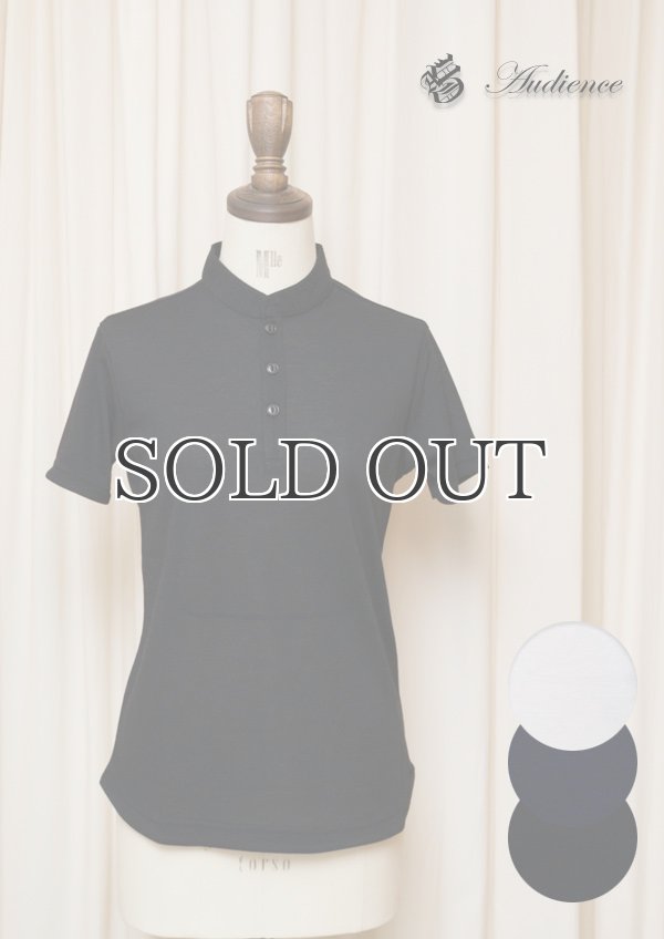 画像1: 【RE PRICE/価格改定】Coolmax（クールマックス）鹿の子ハリケーントップ半袖ポロシャツ [Lady's] / Audience (1)