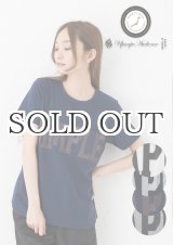 画像: ラフィー天竺"SIMPLE"プリントポケット付きクルーネックT [Lady's]【MADE IN JAPAN】『日本製』/ Upscape Audience