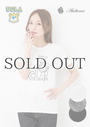 画像: UCLA"UCLA BRUINS"三素材混カレッジプリント半袖クルーネックTシャツ [Lady's] / Audience