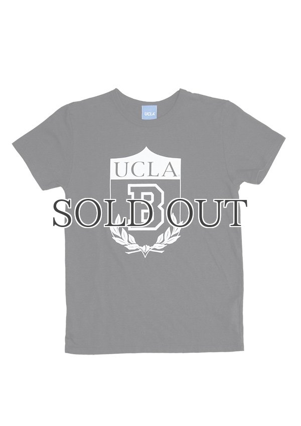 画像2: UCLA"UCLA B"エンブレム三素材混カレッジプリント半袖クルーネックTシャツ [Lady's] / Audience (2)