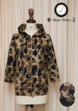 画像: 【RE PRICE/価格改定】カモプリント裏毛ラグランフードパーカー [Lady's]【MADE IN JAPAN】『日本製』/ Upscape Audience