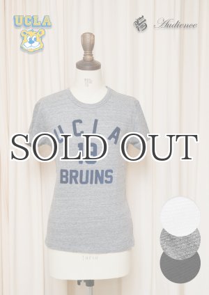 画像: UCLA"UCLA 19 BRUINS"三素材混カレッジプリント半袖クルーネックTシャツ [Lady's] / Audience