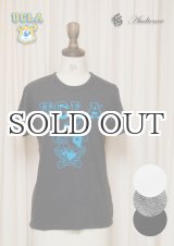 画像:  UCLA"UCLA"エンブレム三素材混カレッジプリント半袖クルーネックTシャツ [Lady's] / Audience