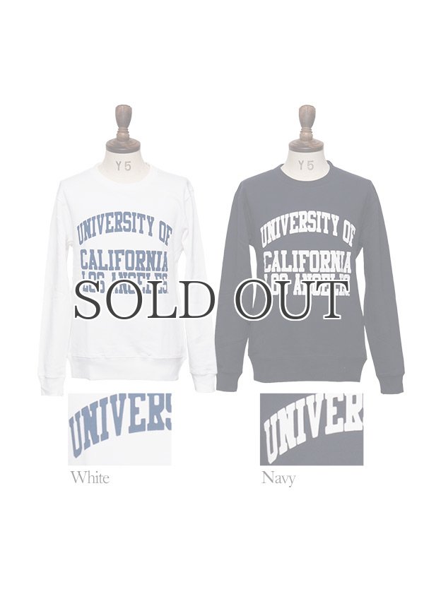 画像4: 【RE PRICE / 価格改定】UCLA" UNIVERSITY OF CALIFORNIA LOS ANGELES"C/N L/S スウェット [Lady's] / Audience (4)