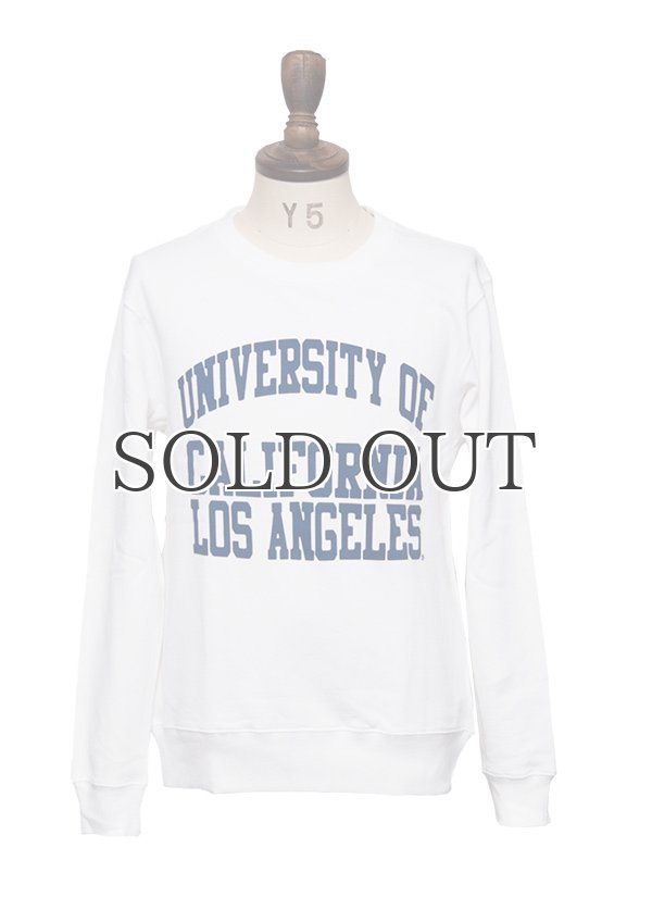 画像2: 【RE PRICE / 価格改定】UCLA" UNIVERSITY OF CALIFORNIA LOS ANGELES"C/N L/S スウェット [Lady's] / Audience (2)