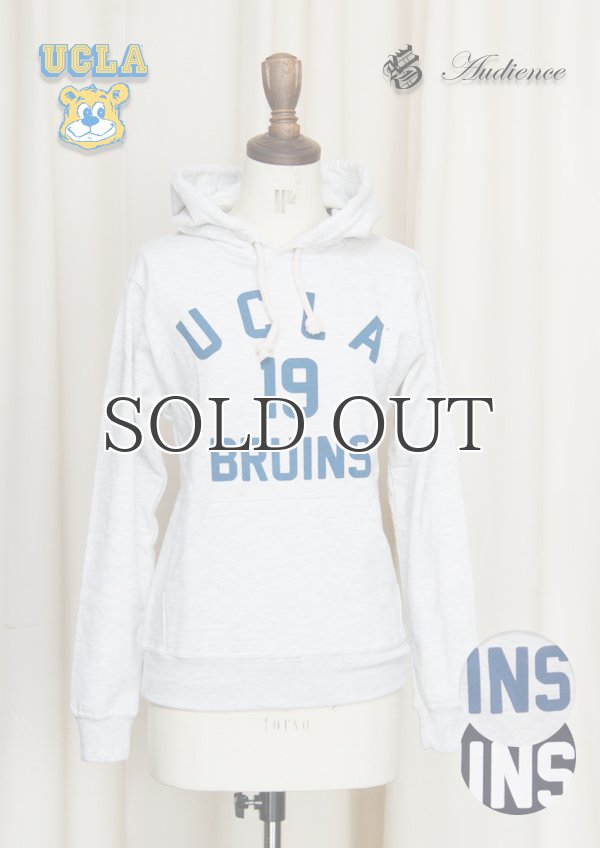 画像1: UCLA"UCLA 19 BRUINS"フーデッドライトパーカー [Lady's] / Audience (1)