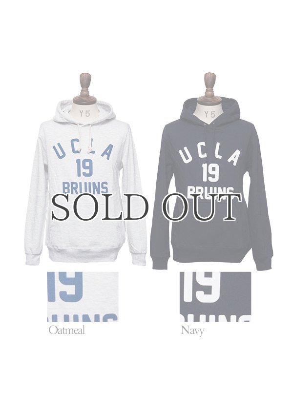 画像4: UCLA"UCLA 19 BRUINS"フーデッドライトパーカー [Lady's] / Audience (4)