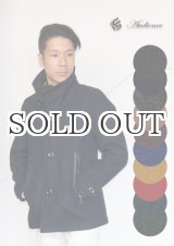 画像: ピュアウールシングルスタンドカラーショート丈Pコート 【RE-STOCK】 / Audience