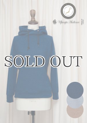 画像: 9Gスパン起毛ニットソービッグフードプルパーカー [Lady's]【MADE IN JAPAN】『日本製』/ Upscape Audience