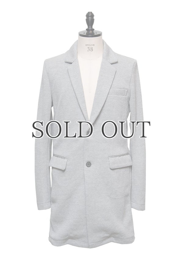 画像10: 裏ボーダー鹿の子2Bチェスターコート / Audience (10)