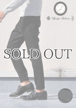 画像: 黒×黒デニムアンクルパンツ 【送料無料】 【RE-STOCK】 / Upscape Audience