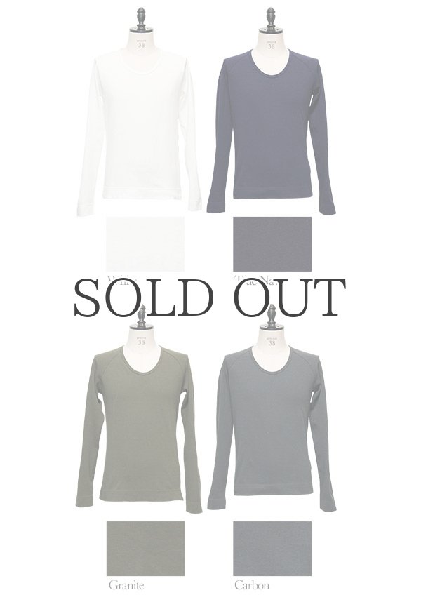 画像4: JPSダブルニットラグランUネック長袖カットソー [Lady's] / Upscape Audience (4)