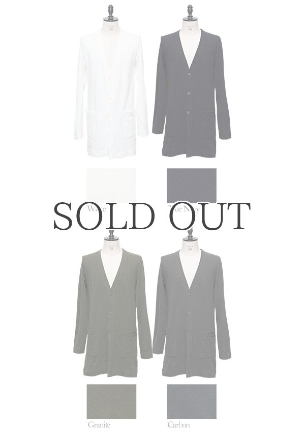 画像7: JPSダブルニット3Bロングカーディガン [Lady's]【MADE IN JAPAN】『日本製』/ Upscape Audience (7)