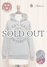画像: HARVARD"HARVARD EMBLEM UNIVERSITY"フーデッドライトパーカー[Lady's] / Audience