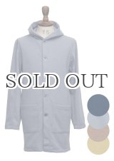 画像: Audience×RD-GHOST 9Gスパン起毛フードロングカーデコート【MADE IN JAPAN】 【RE-STOCK】
