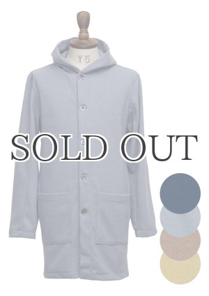 画像: Audience×RD-GHOST 9Gスパン起毛フードロングカーデコート【MADE IN JAPAN】 【RE-STOCK】