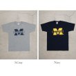 画像5: 【RE PRICE / 価格改定】MICHIGAN "M" C/N S/S 6.6oz オールドプリントT [Lady's] / Audience (5)