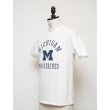 画像2: 【RE PRICE / 価格改定】MICHIGAN "MICHIGAN M WOLVERINES" C/N S/S 6.6oz オールドプリントT [Lady's] / Audience (2)